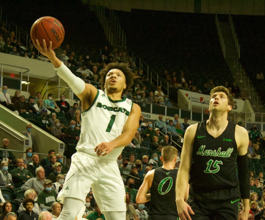 Mark Sears scores against Marshall